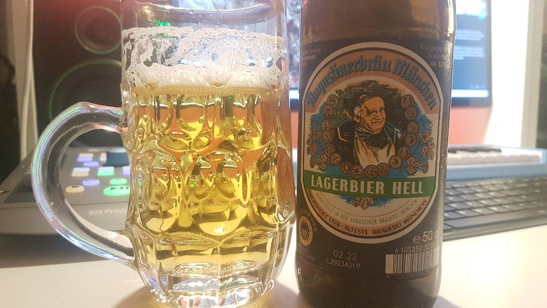 First time I had this beer I was on a Prague to Munich train few years ago. Old school booth. No AC. Easily 90 degrees or more. Sat opposite couple similar age. Guy's feet were absolutely honking. We stopped at a station and some guy was selling these out an ice bucket. Bought 3. Best first sip of beer I've ever had. Never forget it. Always buy now when I see it 🤔😃 Highly recommended 🍺